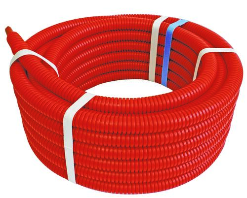 Tube PER BAO gainé rouge Ø16 - longueur 100 m